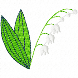 Flowers And Tree Embroidery Design 8 Flowers And Tree Embroidery Design 8